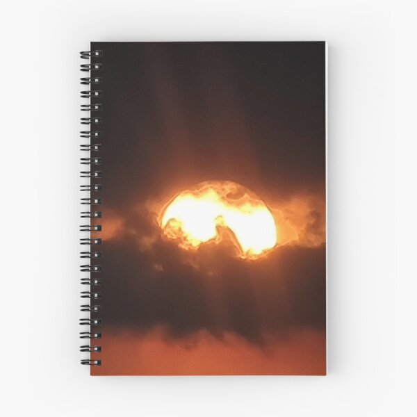 Item preview, sunset behind clouds designed and sold by FACELESS MONKEY.