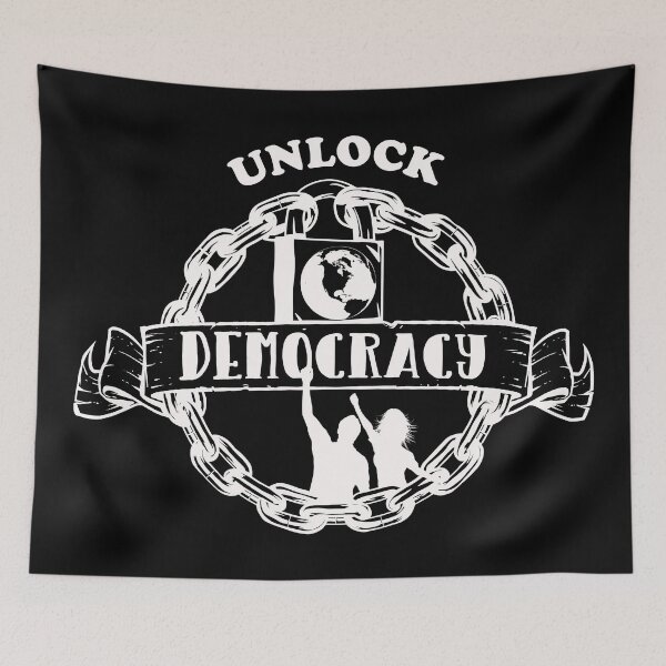 Item preview, Democracy designed and sold by piedaydesigns.