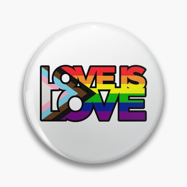 Item preview, LOVE IS LOVE, Progress Pride Flag designed and sold by K Greco.