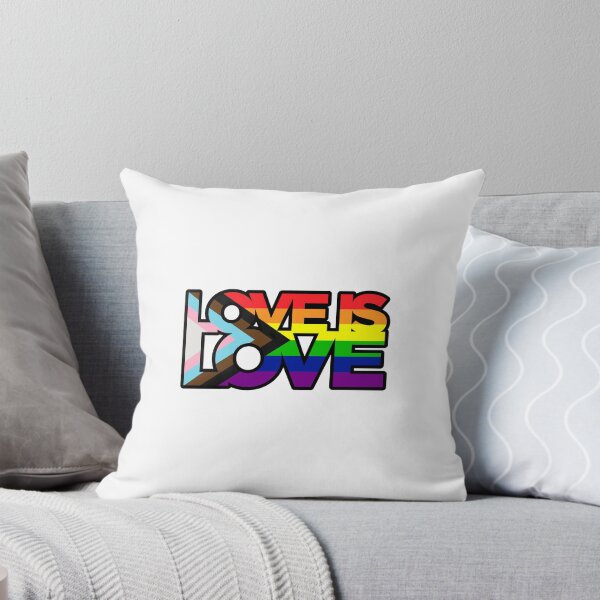 Item preview, LOVE IS LOVE, Progress Pride Flag designed and sold by K Greco.
