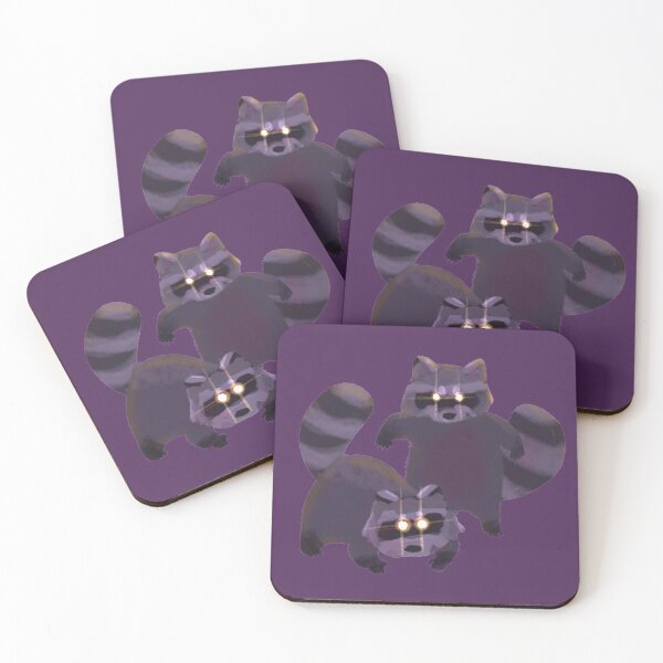 Item preview, Raccoons  designed and sold by PanFriedPeas.