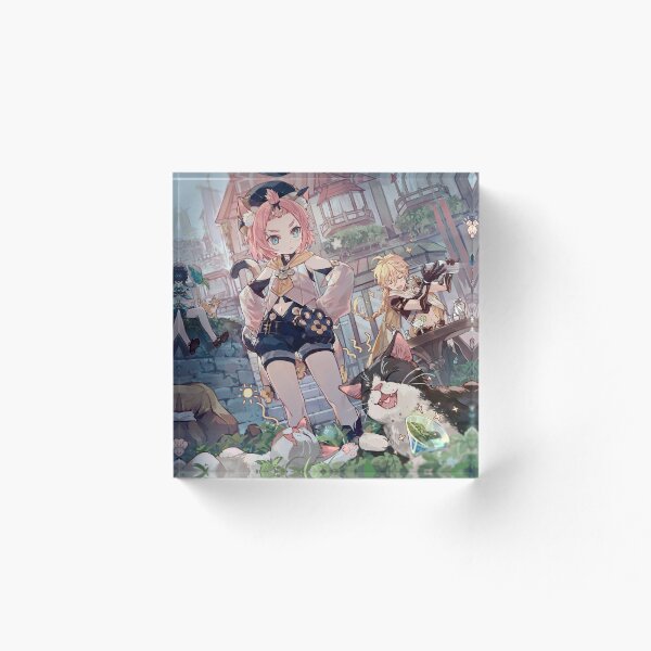 Item preview, Mondstadt Cat Party | Genshin Impact designed and sold by Reigill.