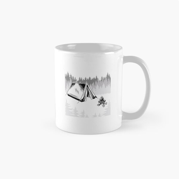 Item preview, Just A Dad Who Loves Camping | Funny White Text designed and sold by Estrytee.