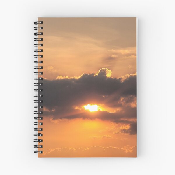 Item preview, beautiful sunset behind clouds designed and sold by FACELESS MONKEY.