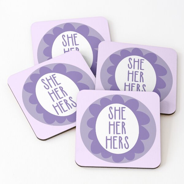 Item preview, She Her Hers Pronoun designed and sold by embaerrawr.