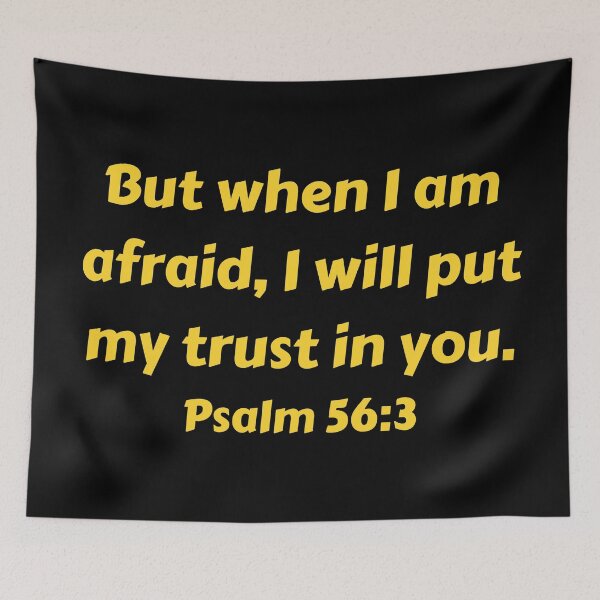 Item preview, Bible Verse Psalm 56:3 designed and sold by Prayingwarrior.