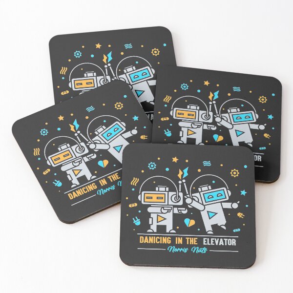 Item preview, Norris Nuts Merch, Dancing in The Elevator, Norris Nuts Dancing robots designed and sold by graphic-genie.
