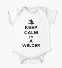 Keep calm I’m a welder One Piece - Short Sleeve