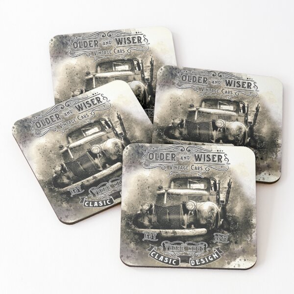 Item preview, Older and wiser Vintage cars designed and sold by AlexSin.