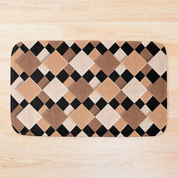 Item preview, Diamond Shaped Jute Burlap Tiles designed and sold by LashCreations.