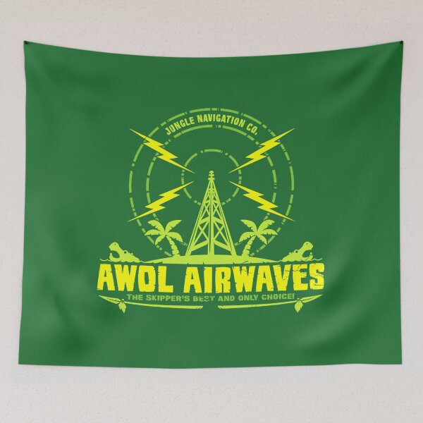 Item preview, AWOL Airwaves T-Shirt designed and sold by evanChik001.