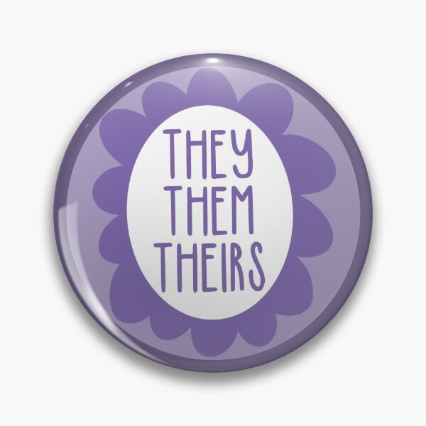 Item preview, They Them Theirs Pronoun designed and sold by embaerrawr.