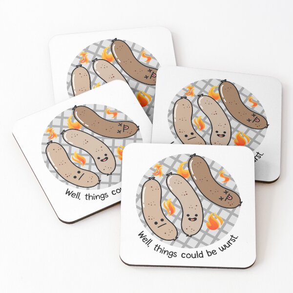 Item preview, Well, Things Could Be Wurst designed and sold by MeowsAndMakes.
