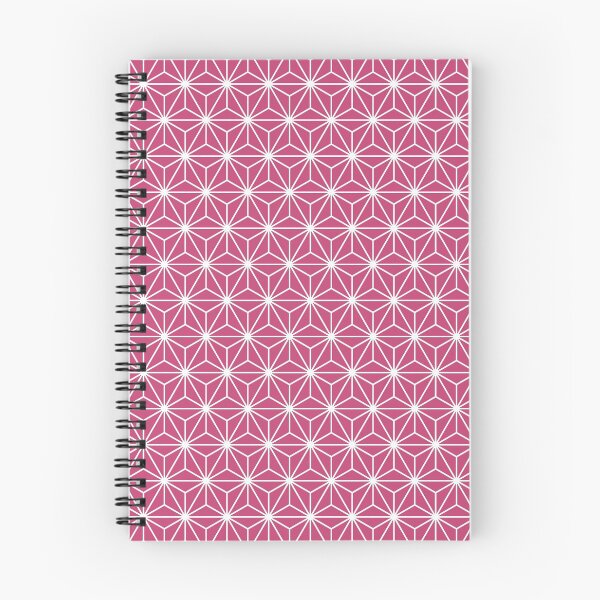 Item preview, French Rose Pink White Asanoha - Japanese Traditional Pattern designed and sold by KinitaDesign.