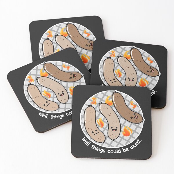 Item preview, Well, Things Could Be Wurst designed and sold by MeowsAndMakes.