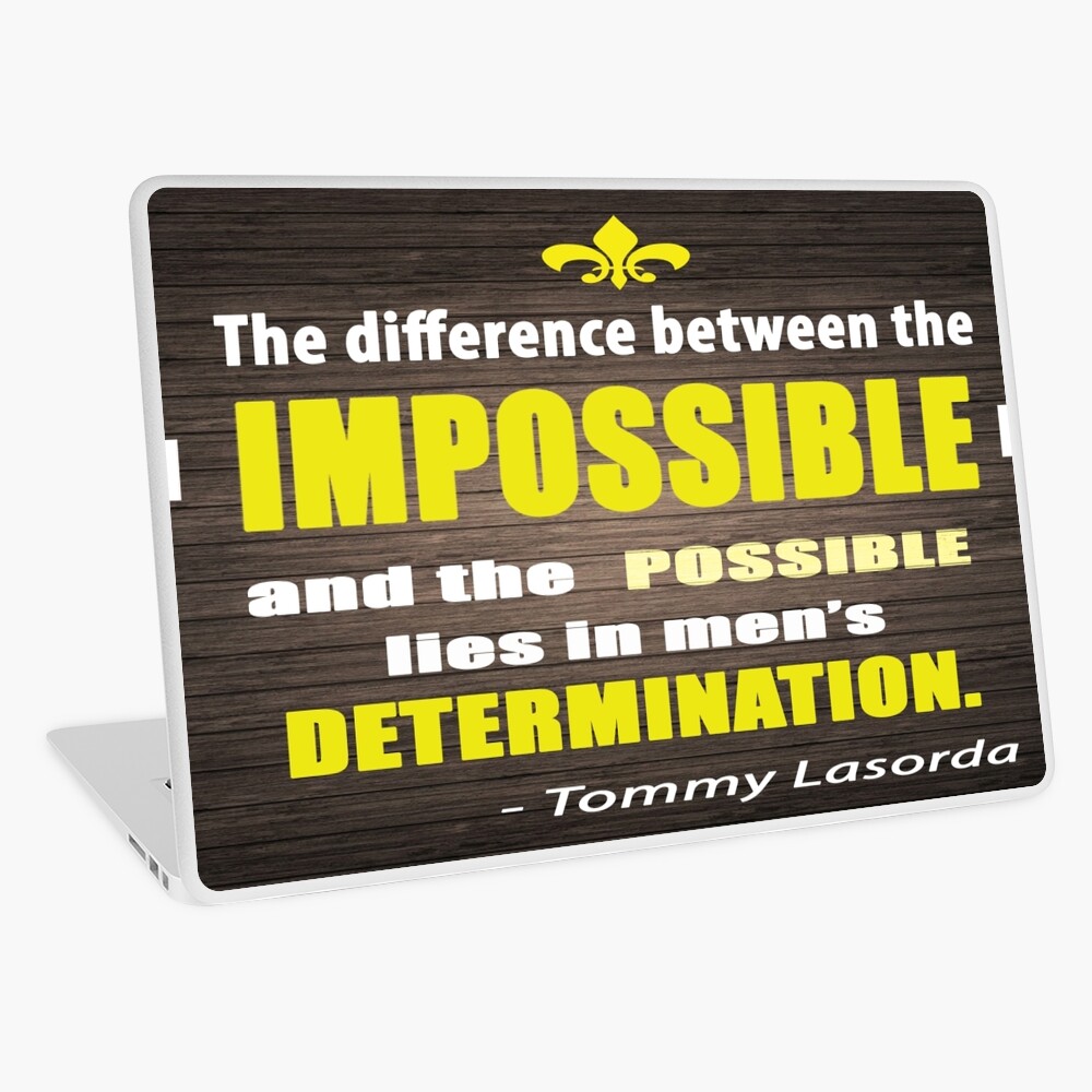 Ispirational Sports Quotes Tommy Lasorda Painting by Celestial