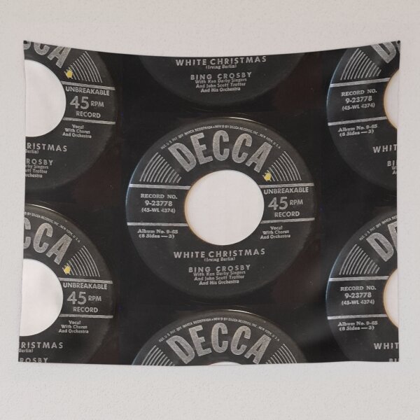 Item preview, Bing Crosby, White Christmas, 45, Original designed and sold by Vintaged.