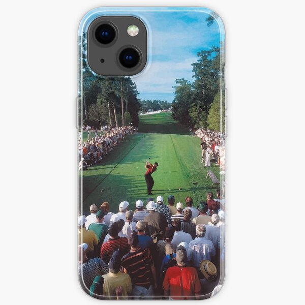 Tiger Woods, 2001 Masters, 18th Hole iPhone Soft Case