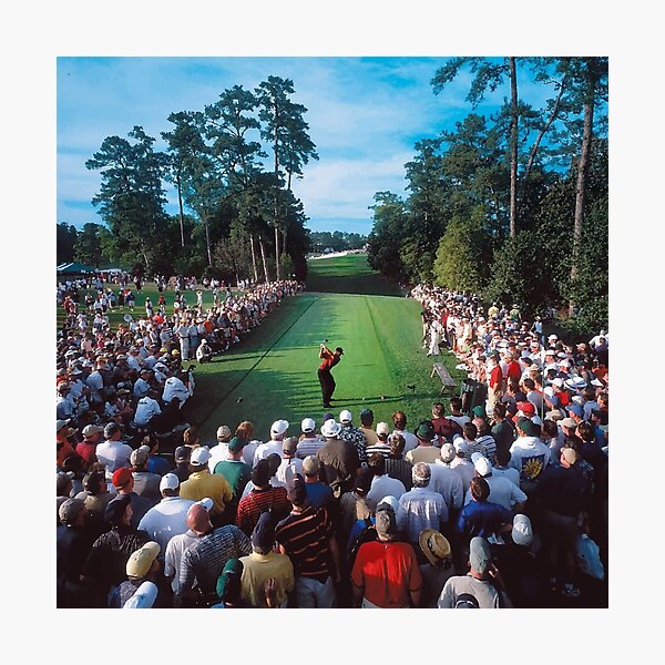 Tiger Woods, Masters 2001, 18e trou Impression photo