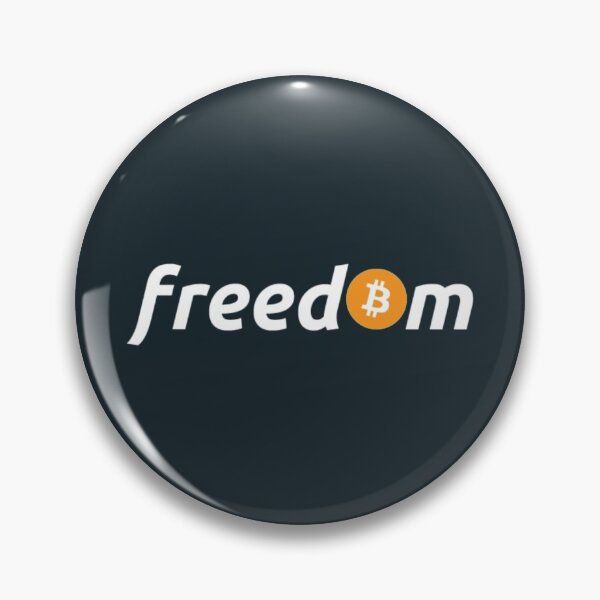 Aperçu de l'œuvre Liberté BTC crypto, Crypto-monnaie. créée et vendue par Loyaltees Apparel.