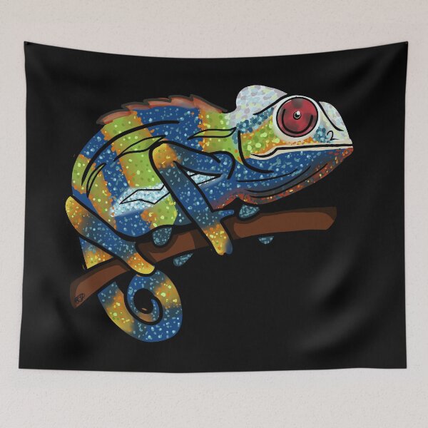 Item preview, Colorful Chameleon designed and sold by IdrisRose.