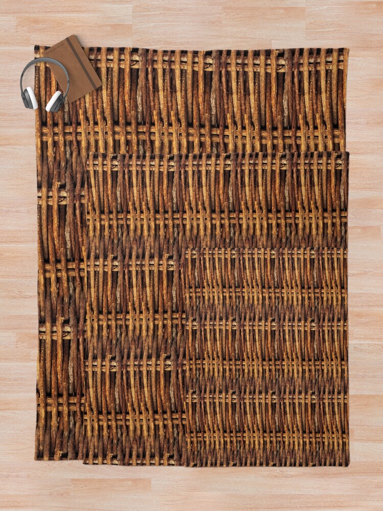 Rattan blanket sale