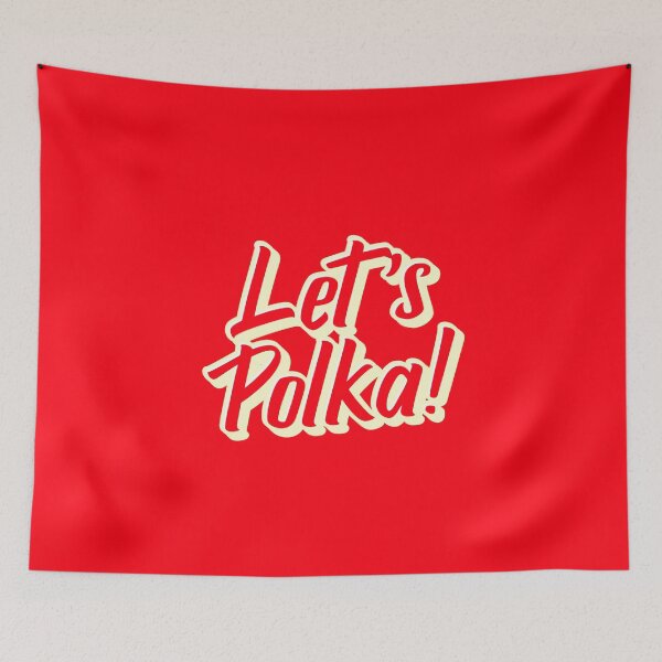 Item preview, Let's Polka Red Design designed and sold by Eleven-K.