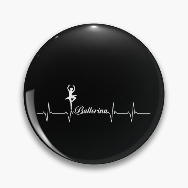 Artikelvorschau, Ballett tanzen Puls EKG Ballerina Herzschlag entworfen und verkauft von besTmanuFacture.