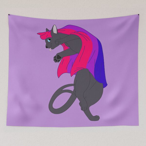 Item preview, Bi Neko designed and sold by CopperIrisArt.