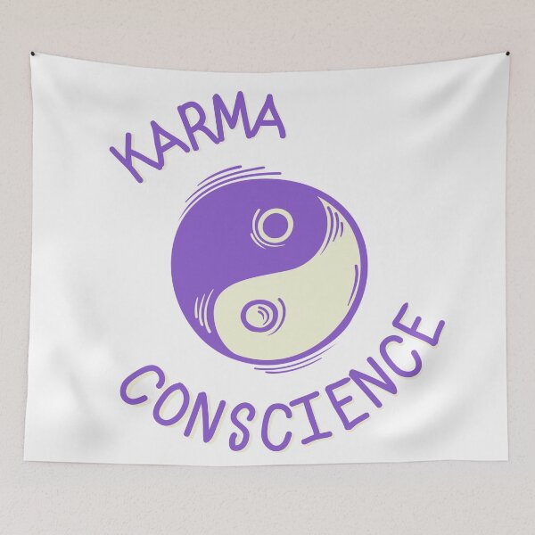 Item preview, Karma Conscience Yin Yang Life designed and sold by Legit Hooligan.