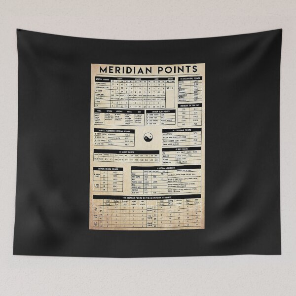 Item preview, Acupuncture Meridian Points designed and sold by DaleSwart.