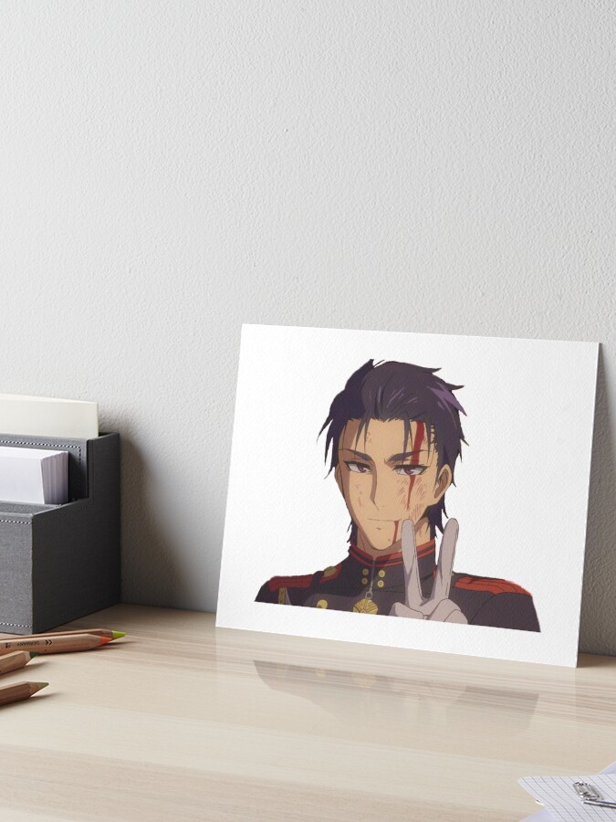 Guren ichinose Art Board Print for Sale by Animearagon