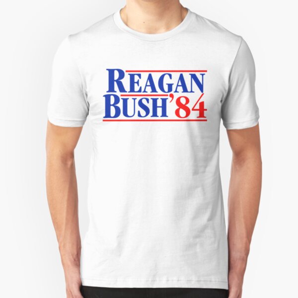 Reagan Bush 84 Slim Fit T-Shirt
