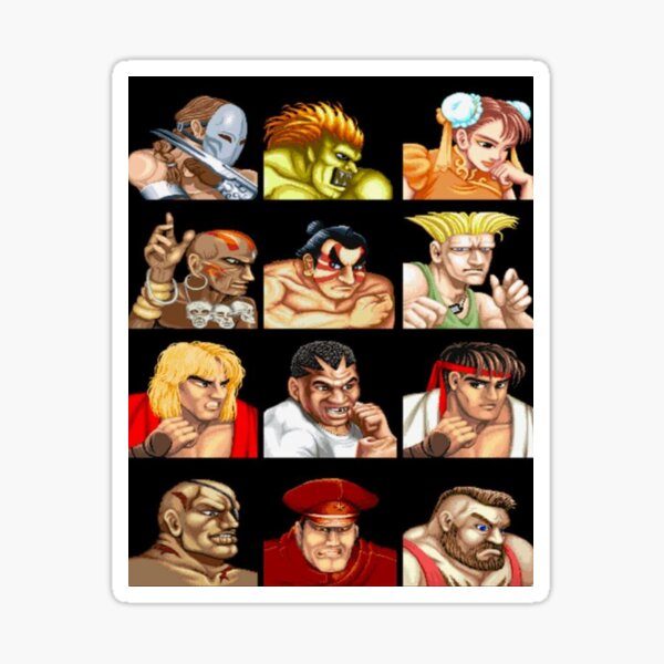 Mortal Kombat 4 Gold - Character Select  Sticker for Sale by MammothTank