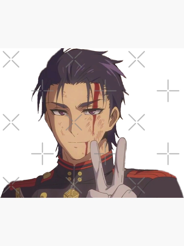 Guren Ichinose Seraph of the end Anime Sticker for Sale by Spacefoxart