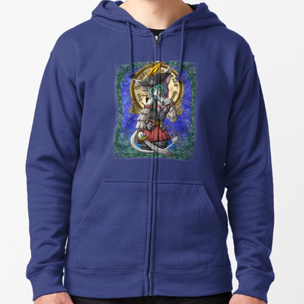 Captain Cabbity of TCSCo. Zipped Hoodie