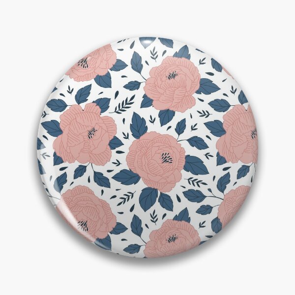 Item preview, Dusty Pink Floral Rose With White Background Patterns  designed and sold by petertogetherz.