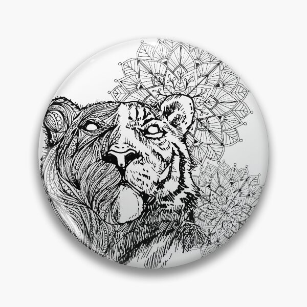 Item preview, tiger designed and sold by OnePsychic.