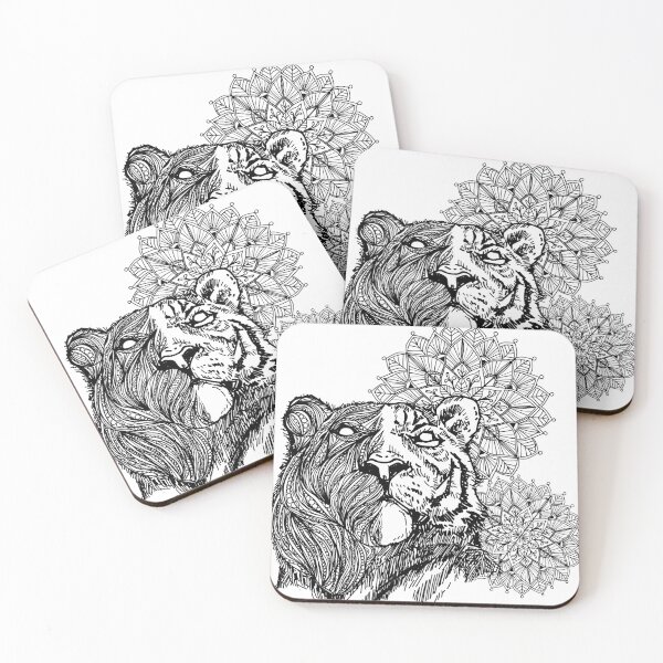 Item preview, tiger designed and sold by OnePsychic.