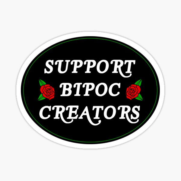 Aperçu de l'œuvre Soutenir les créateurs du BIPOC créée et vendue par SSFootball.