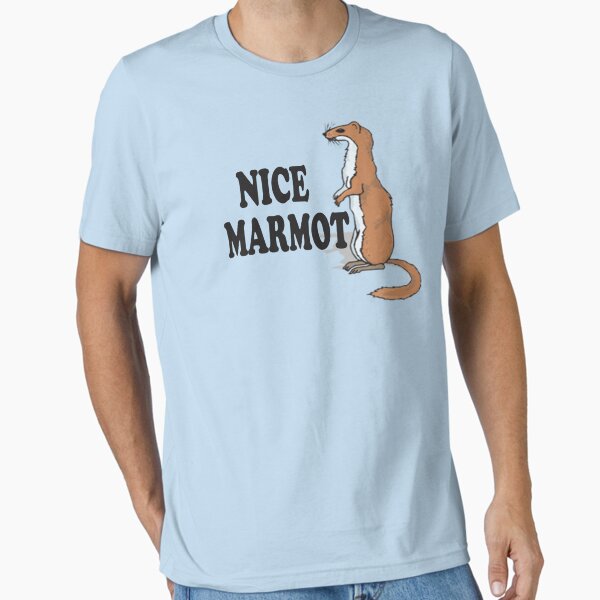 Artikel-Vorschau von Das große Lebowski-Zitat - Nettes Murmeltier, designt und verkauft von movie-shirts.