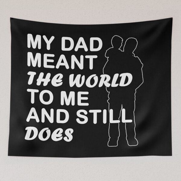 Item preview, Dad My World Fathers Day designed and sold by LashCreations.