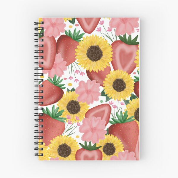Item preview, Strawberries and Sunflowers designed and sold by Mvillstyles.