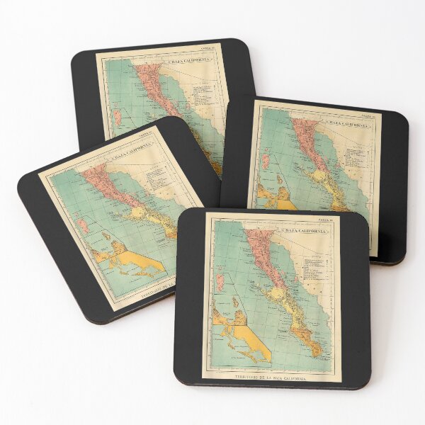 Item preview, Baja California Map designed and sold by oliveignacio0.