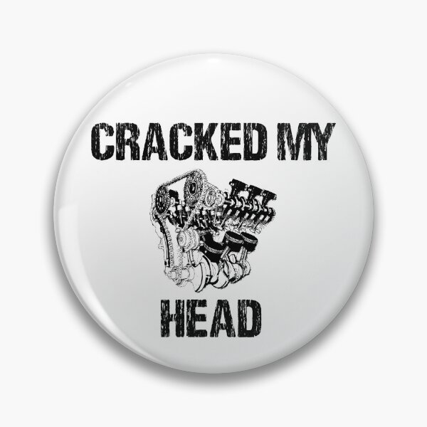 Item preview, CRACKED MY HEAD designed and sold by DomGDesign.