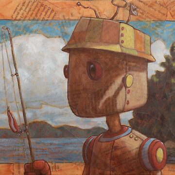 Artwork thumbnail, red devil robot by Marcel Guldemond