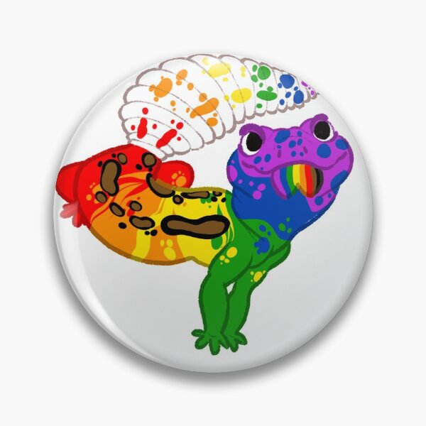 Item preview, Gecko leopardo del orgullo gay designed and sold by Packymae.