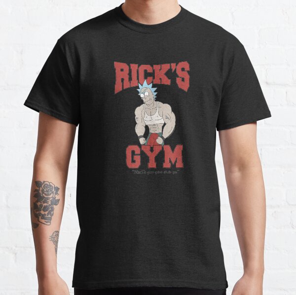 Rick's hot sale gym shirt