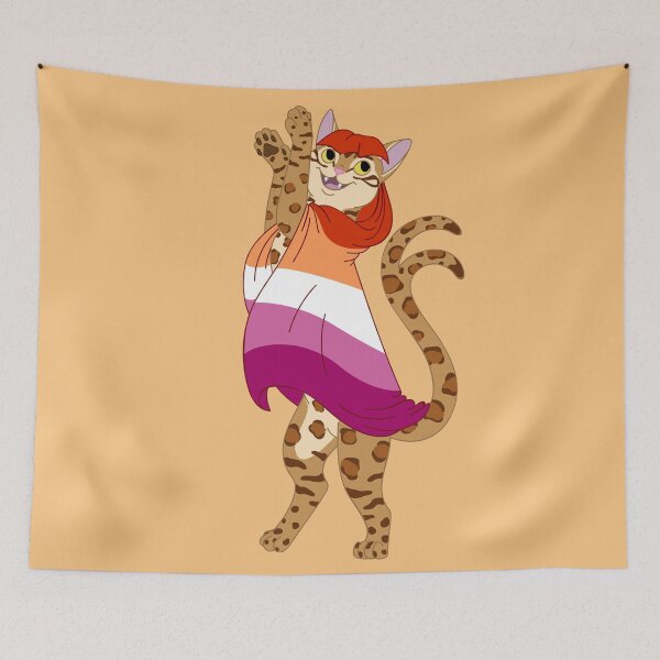 Item preview, Lesbian Neko designed and sold by CopperIrisArt.