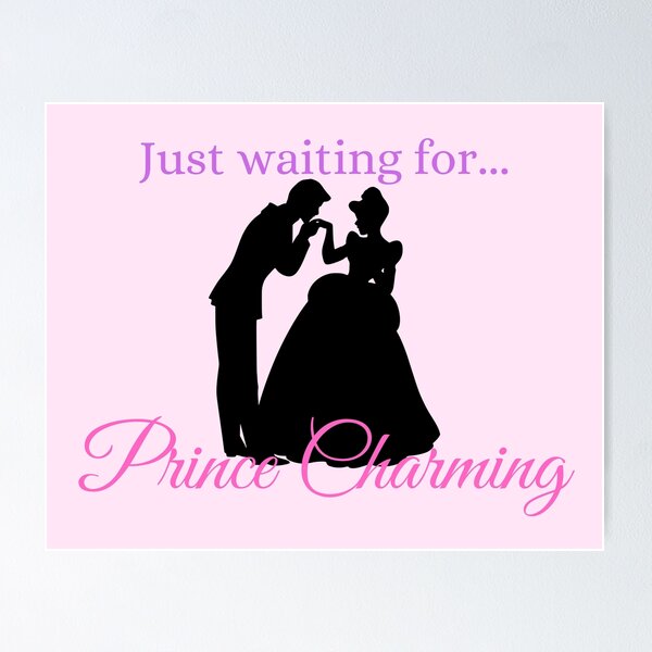 Item preview, Just waiting for Prince Charming Princess design designed and sold by Catherine Emma.